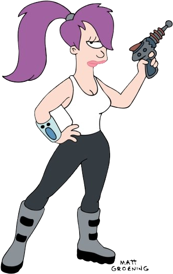 And Gemma In Sons Of Anarchy - Futurama Characters (360x550)