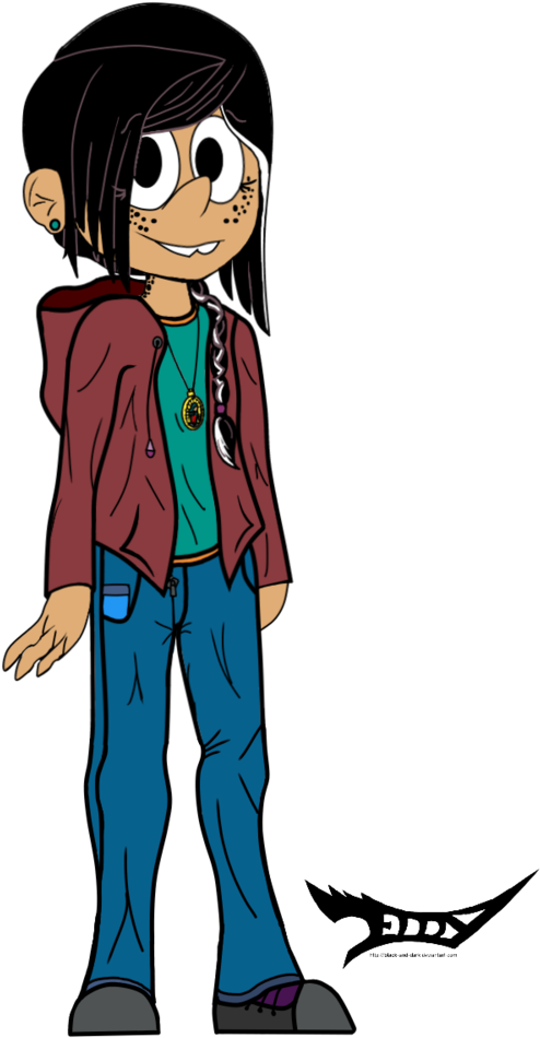 Luz De Maria Loud Santiago Oc Design By Obscurum-draco - Design (750x1064)