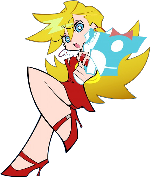 Panty Anarchy Render - Panty X Male Reader (550x640)