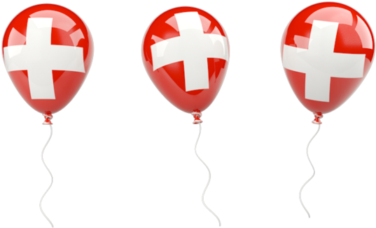 Thursday, 7 July - Switzerland Flag Balloons (640x480)