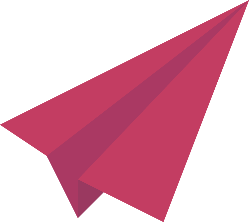 Triangle Magenta Maroon - Самолетик Png (1000x891)