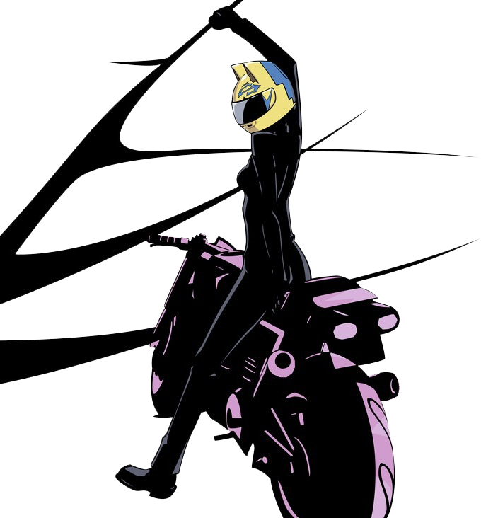 Celty And Shooter By Darth-drago - Celty Sturluson (680x732)