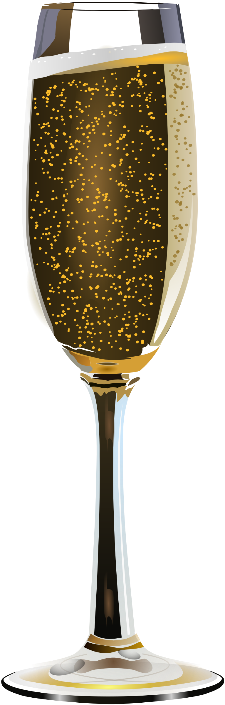 Beer Clipart Champagne Glass - Champagne Glasses Clip Art (766x2400)