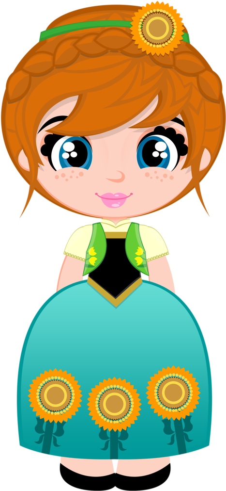 Album - Frozen Fever Clipart (588x1024)