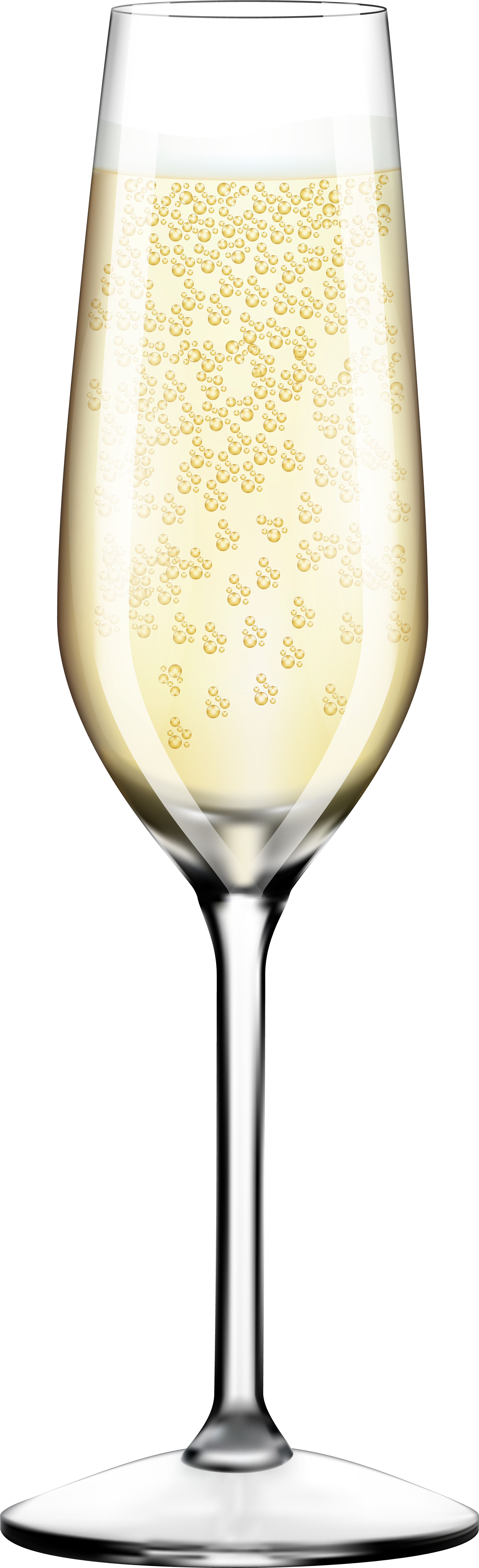 Champagne Clipart Champagne Glass - Champagne Glass (2443x8000)