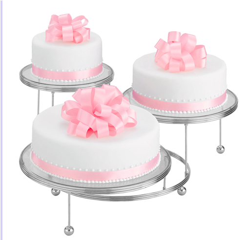 Cakes 'n More 3 Tier Party - Wilton 307-859 3-tier Cakes N More Party Stand (800x800)