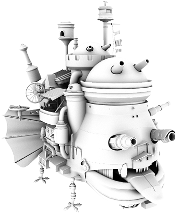 Howls Moving Castle By Sleepeatdraw On Deviantart - Machine (640x480)