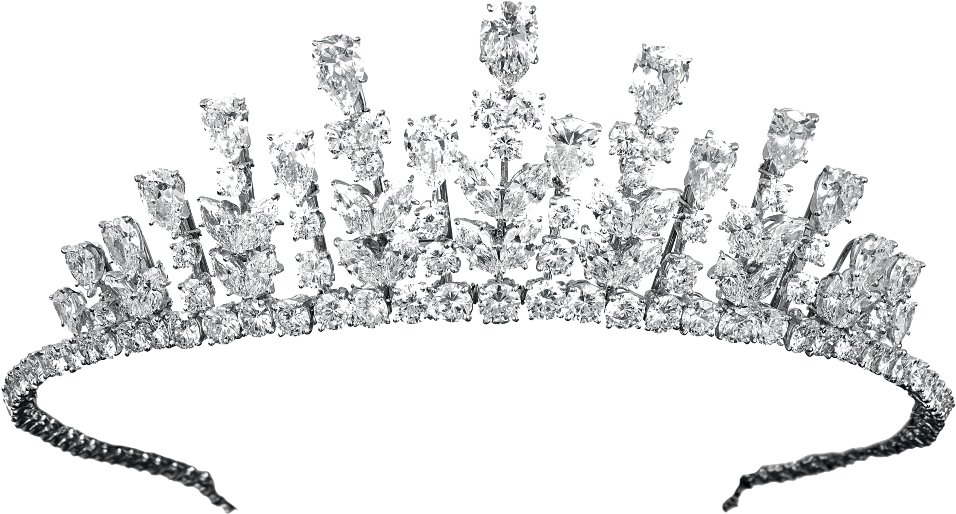 Tiara Crown Clip Art - Van Cleef And Arpels Tiara (1023x695)