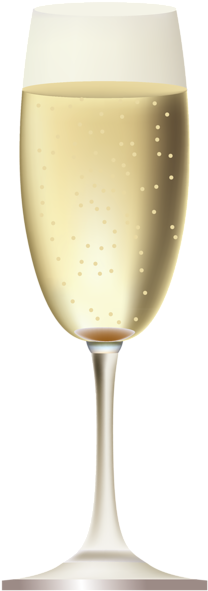 Gifs, Tubes De Ano Novo - Sparkling White Wine Glass (242x600)