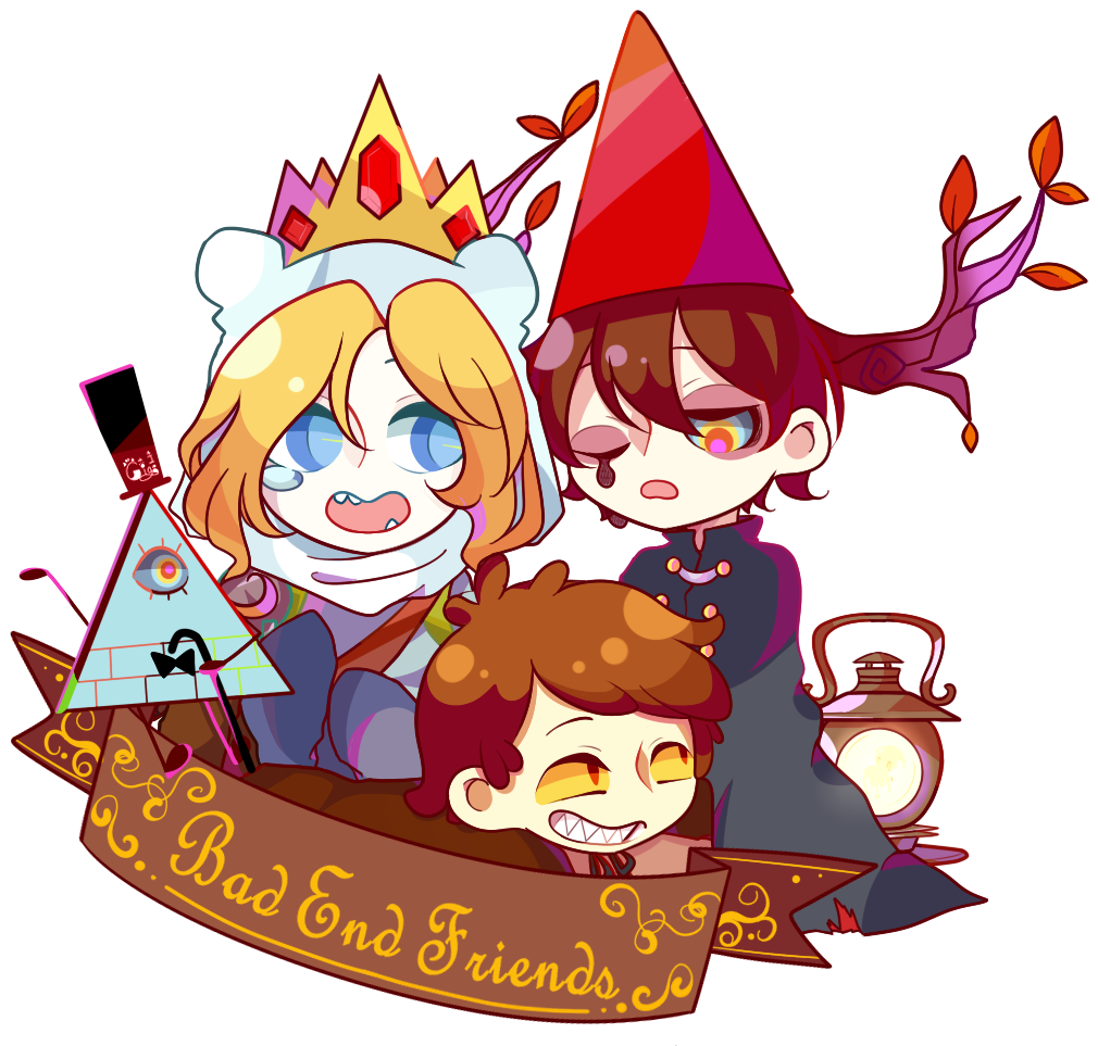Myart Fanart Over The Garden Wall Wirt Over The Garden - Bad End Friends (1100x1000)
