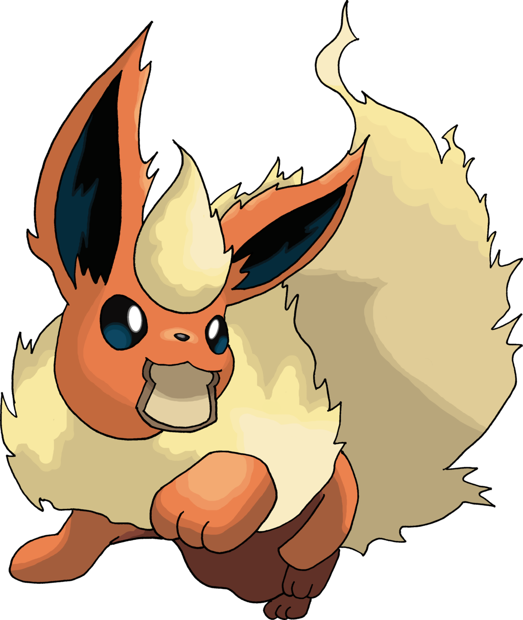What Is A Good Moveset For Flareon - Cartoon (1024x1215)