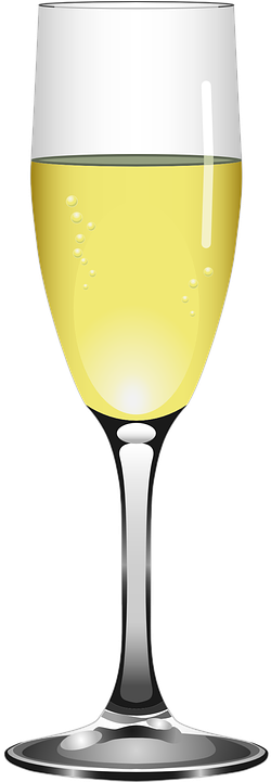 Champagne Glass Image - Champagne Glass Clip Art (500x1000)