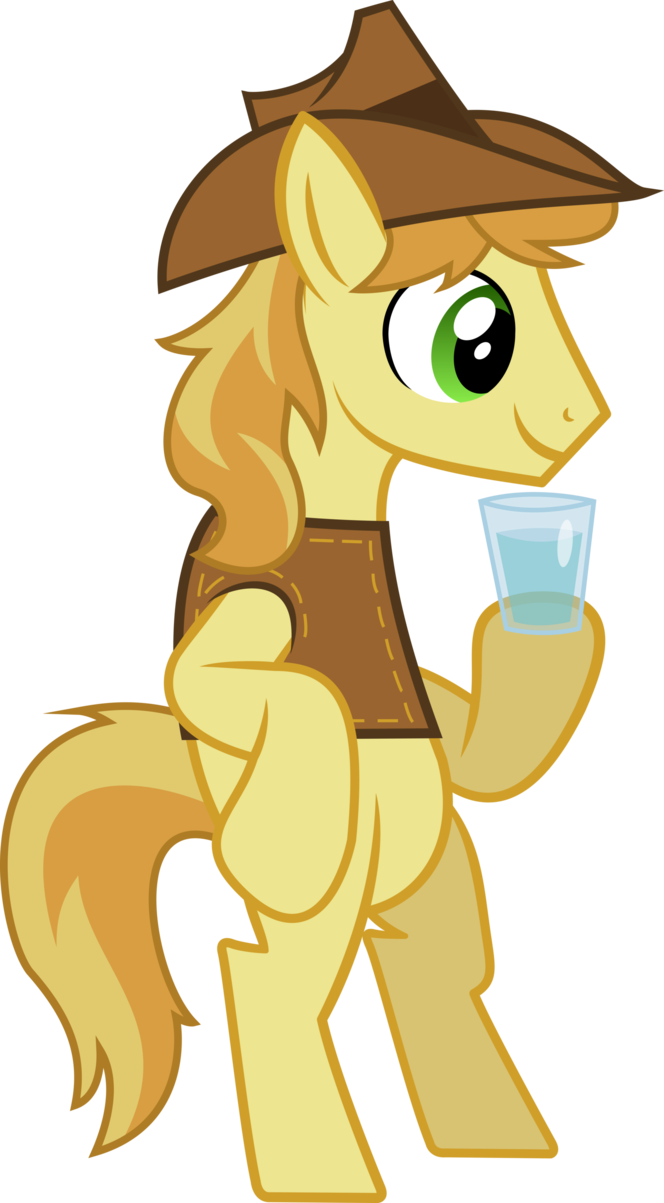 Braeburn Chillin' At The Reunion By Janocota - Cartoon (664x1203)