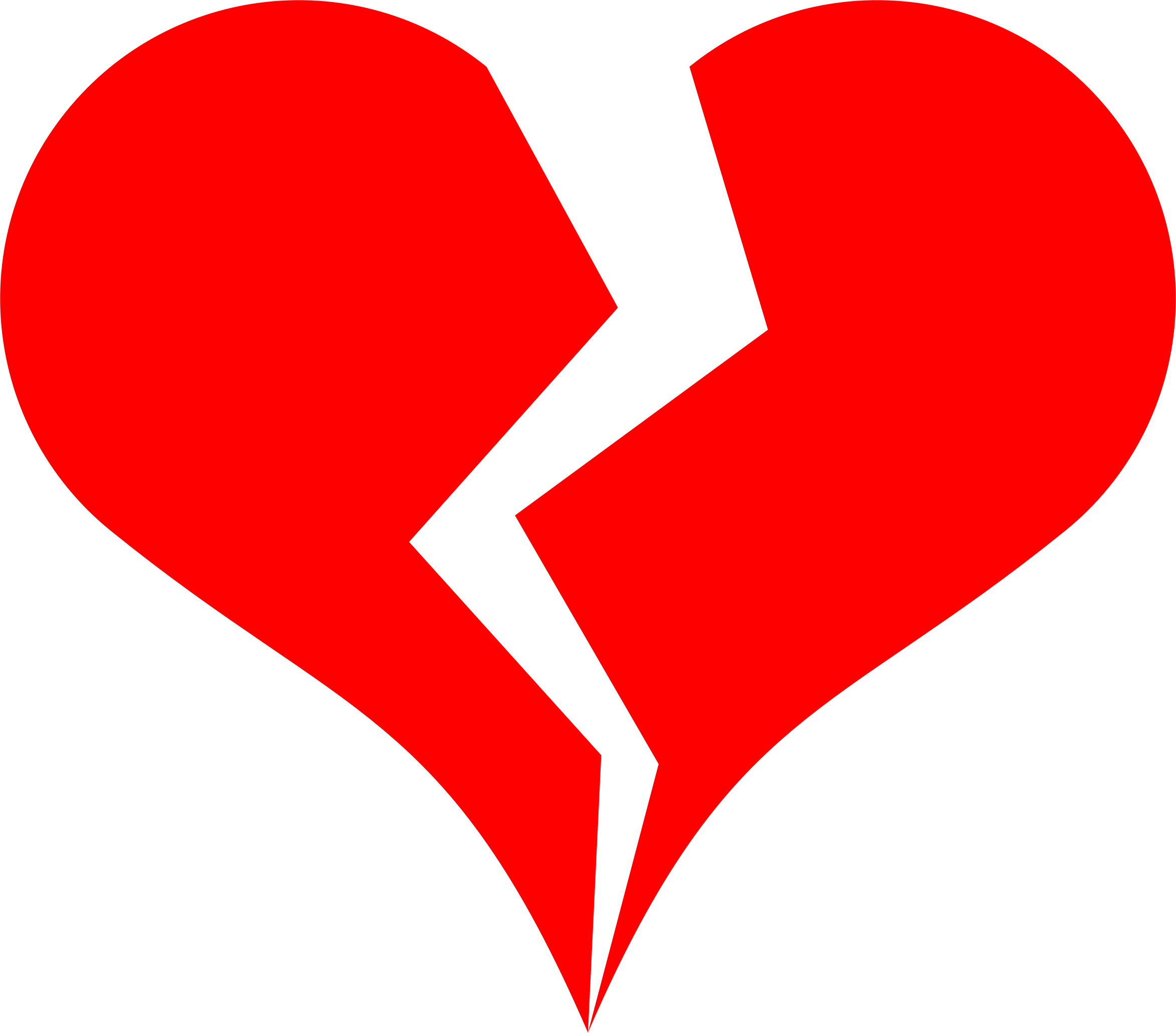 Open - Clip Art Of A Broken Heart (2346x2060)
