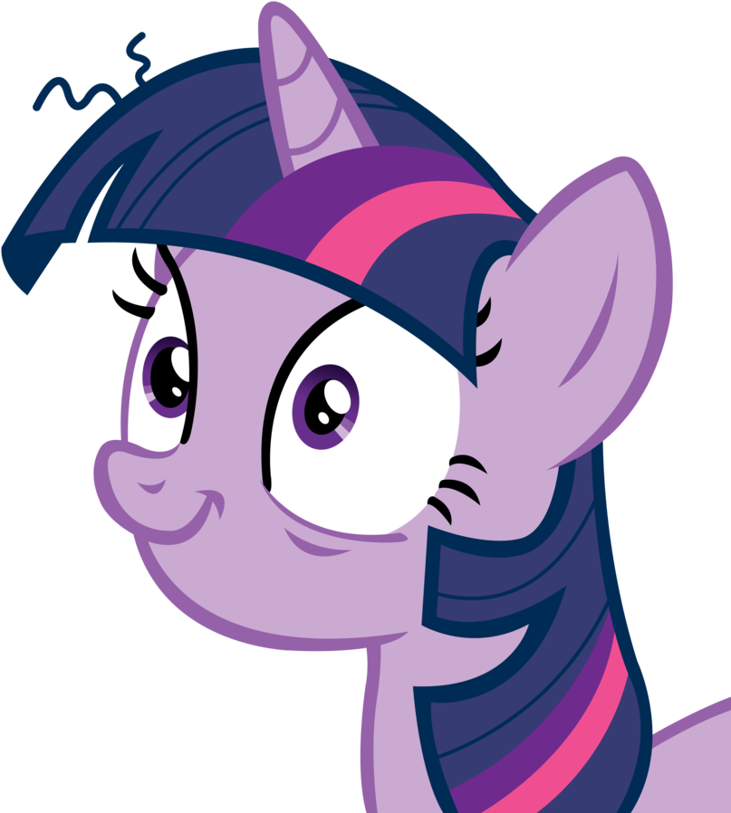 Broken By Moonbrony - Twilight Sparkle Face Png (854x936)