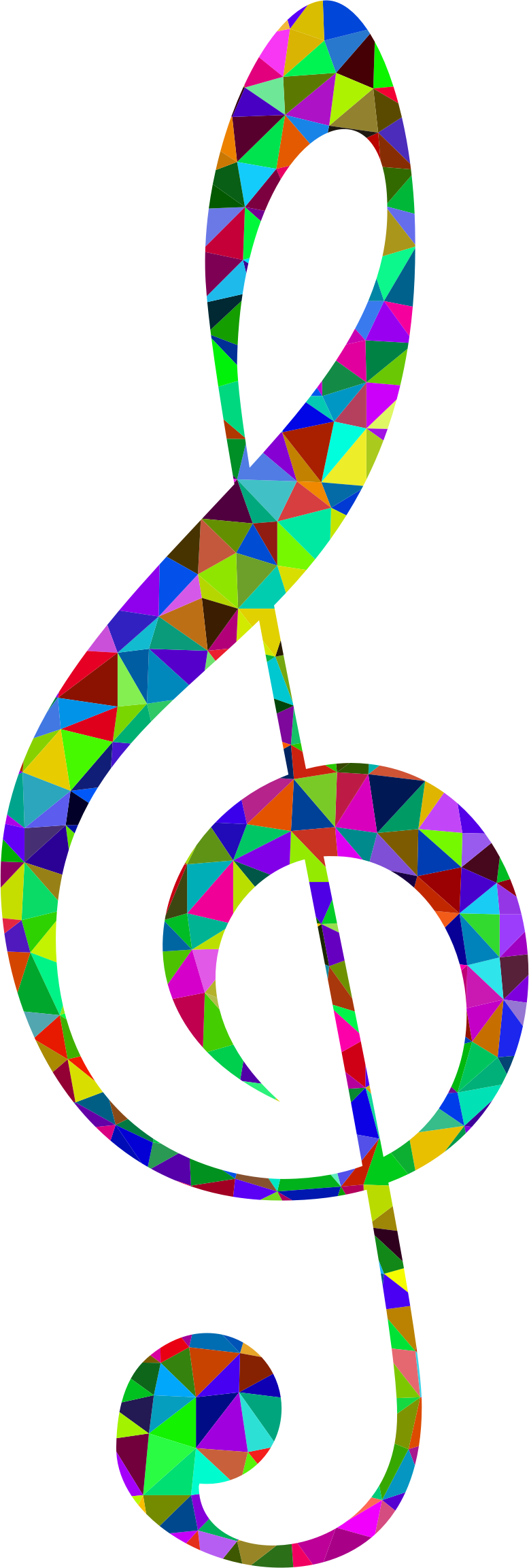 Big Image - Simple Music Notes (778x2306)