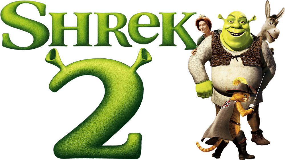 How To Draw Shrek, Step - Shrek 2 (style B) Original Cinema Poster (1000x562)