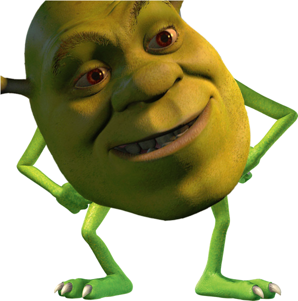 Shrek-images - Mike Wazowski With Two Eyes (609x621)