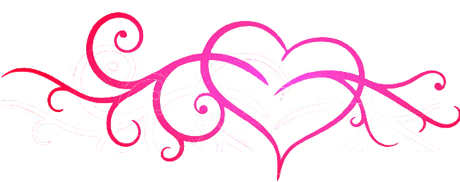 Purple Wedding Heart Clipart Download Purple Wedding - Photoscape Effects Red (900x630)