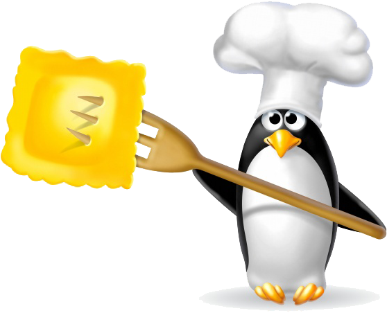 Penguin Cartoon Chef Clip Art - Penguin Cartoon Chef Clip Art (650x538)