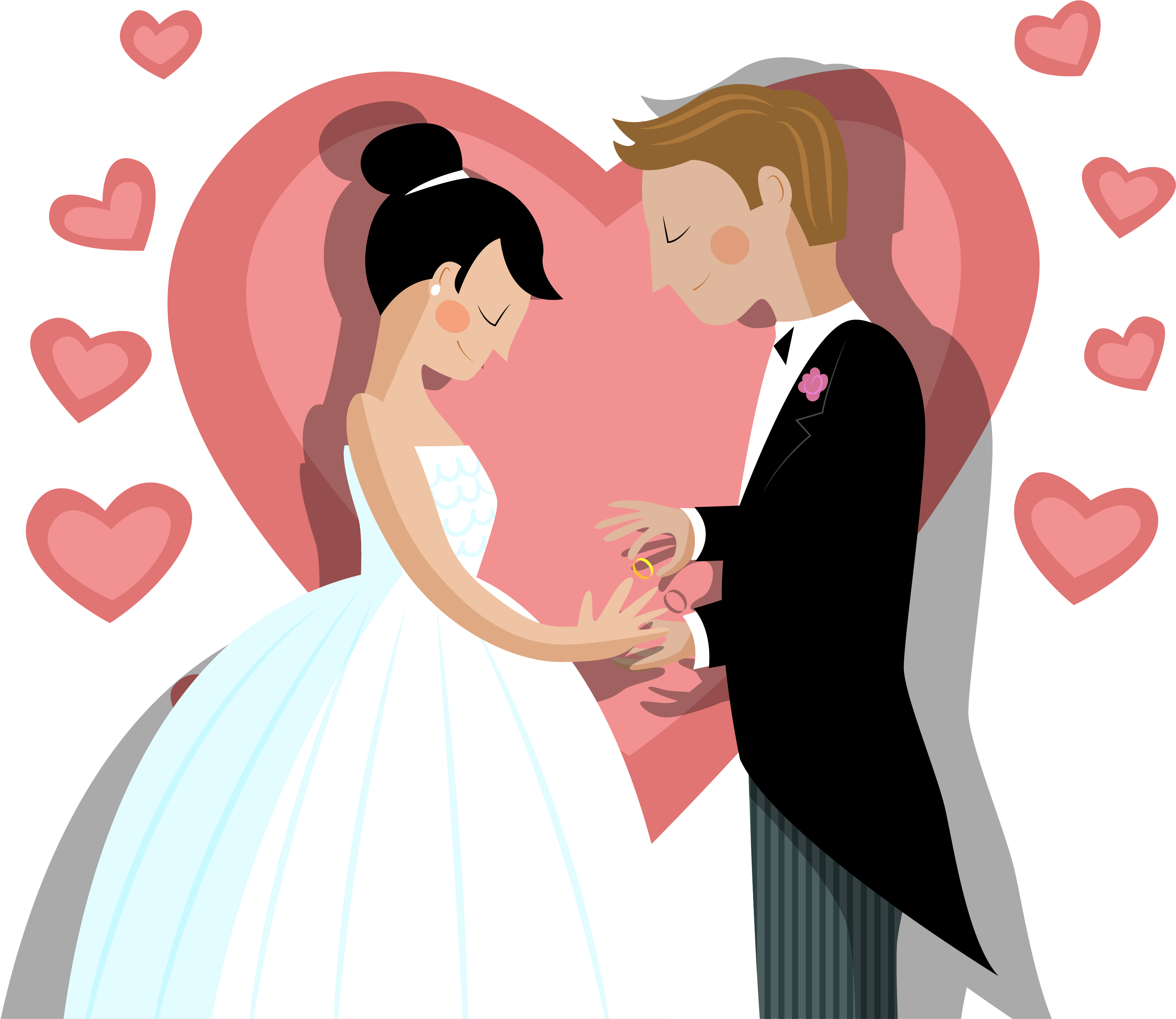 ...Vector Wedding, Find more high quality free transparent png clipart imag...