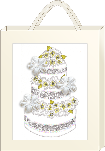 Ggb-4 - Beautiful Cake - Wedding Cake (500x683)
