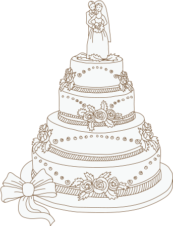 The Wedding Cake Is One Of The Most Important Parts - Wedding Cake (370x463)