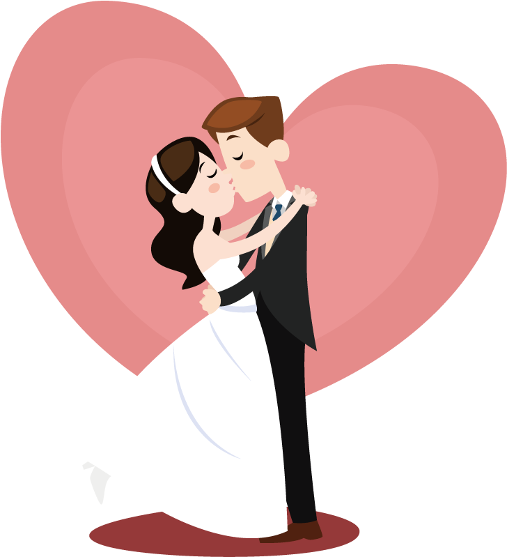 Wedding Invitation Marriage Bridegroom - Vector Married Png (1000x1000)