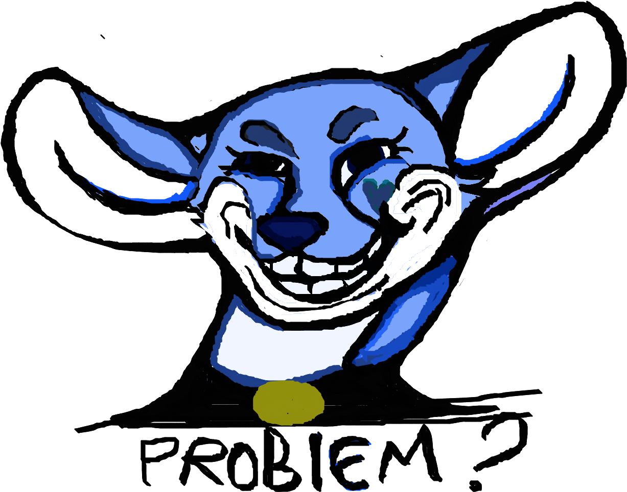 Theroflcoptr 323 122 Imma The Troll Deer By Nylhea - Imma The Deer (1350x1020)