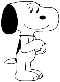 Snoopy Making A Snowball By Marcospower1996-davgybz - Peanuts (350x350)