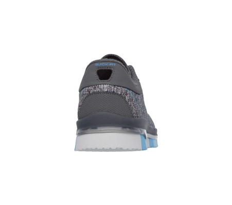Skechers Go Flex Walk- 14011 Charcoal Turquoise - Skechers Goga Mat Technology Go Flex Shoes (800x800)