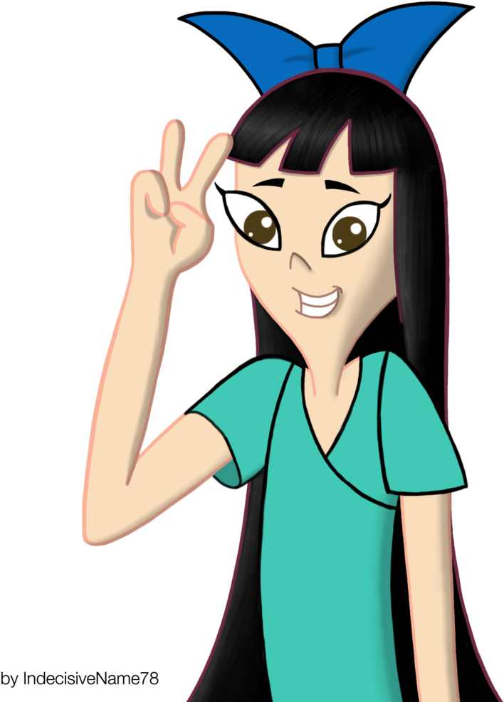 Smile, Stacy Hirano By Indecisivename78 - Cartoon (774x1032)