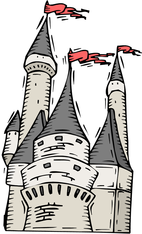 So After Several Rides We Headed To The Big Castle - Legend Of The Bluebonnet (454x750)