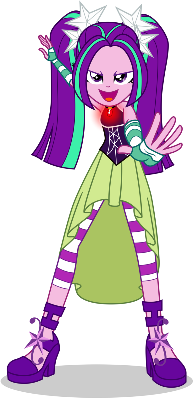 Crashing Down By Caliazian On Deviantart - Mlp Eg Rainbow Rocks Dazzlings (632x1264)