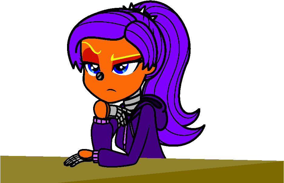 Ashley Is Not Happy With Her Cyborg Life By Magic Kristina - Cartoon (948x706)