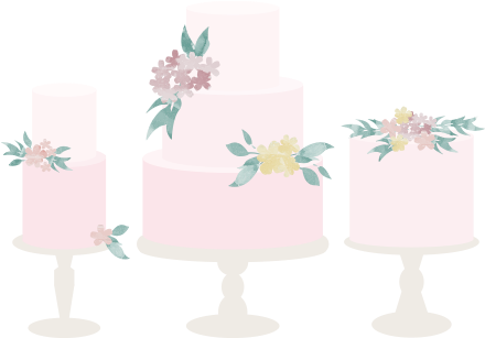 Wedding & Special Occasion Desserts - Wedding Cake (450x362)