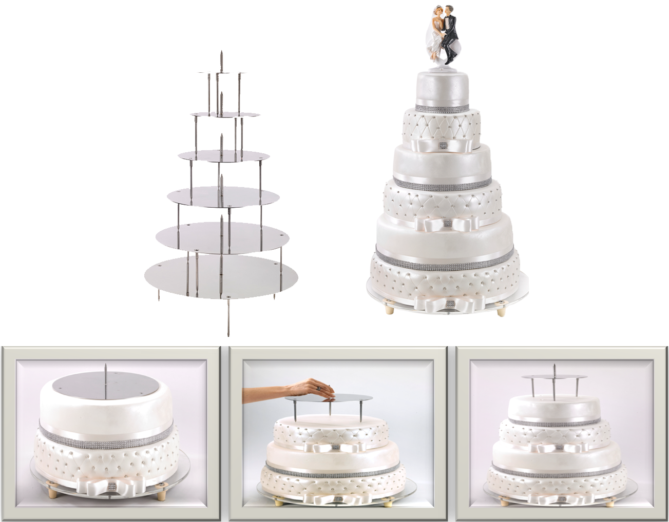 Ossature Inox Pour Weddingcake - Structural Element (1381x1065)
