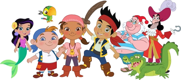 Jake And The Neverland Pirates - Jake And Neverland Pirates (591x263)