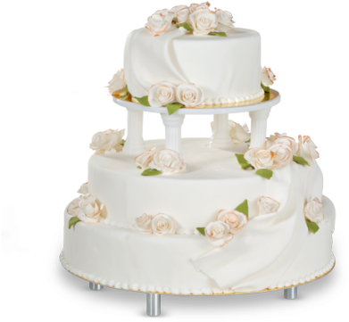 Tort Białe, Pozłacane Róże - Torte (800x800)