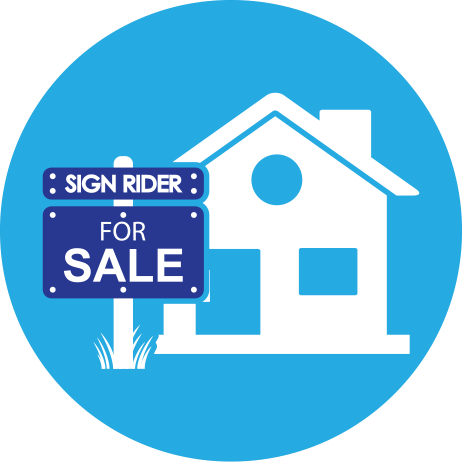 Attach The Sign Rider To Your "for Sale" Sign - Escudo De La Salle (462x462)