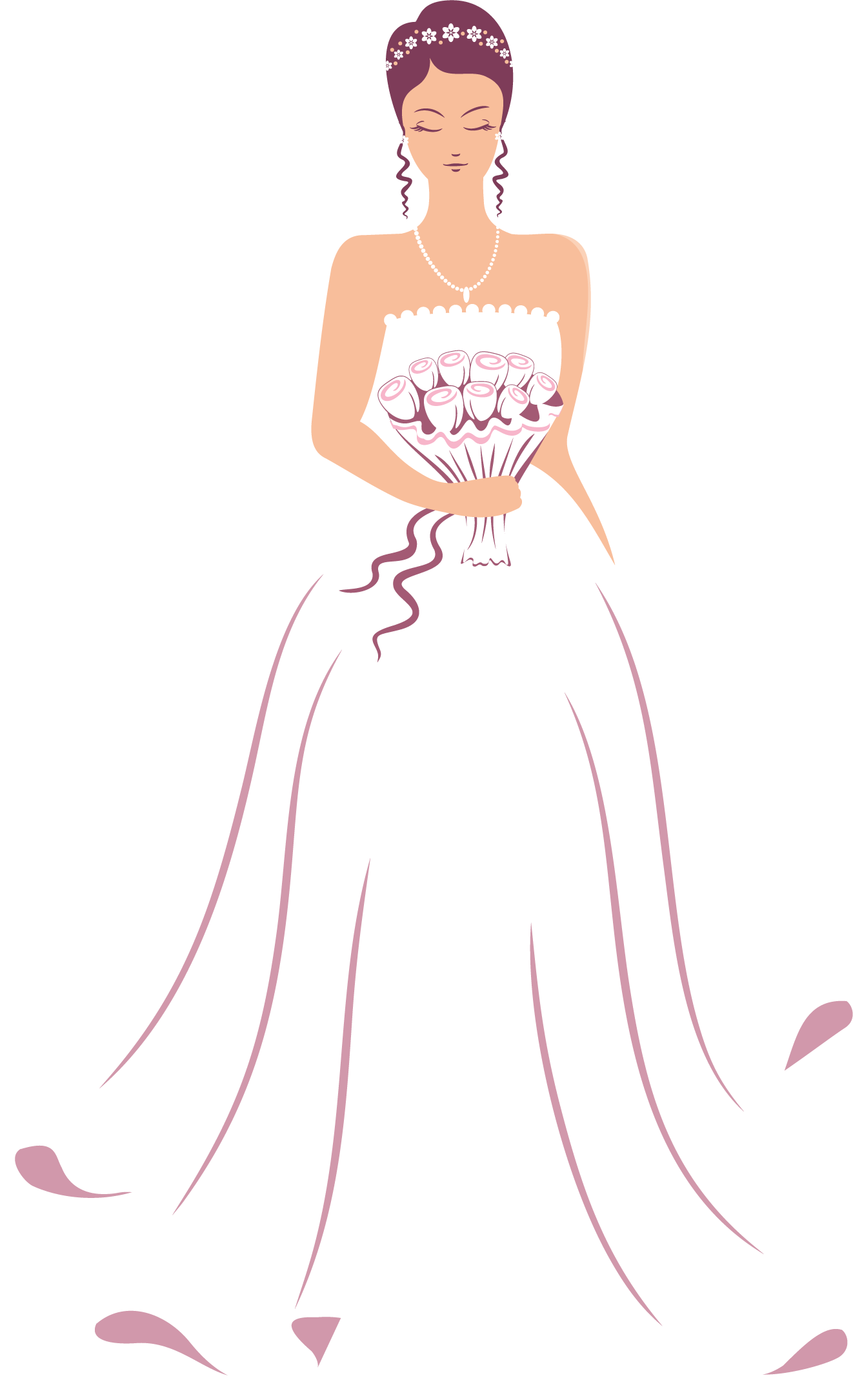 Wedding Dress Bridegroom Clip Art - Wedding Dress Bridegroom Clip Art (1322x2169)