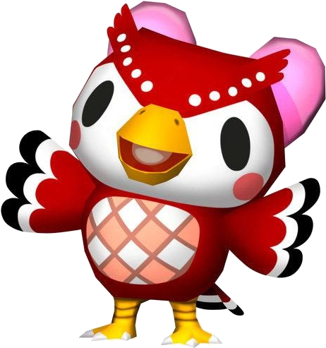 Celeste - Animal Crossing New Leaf Owl (489x522)