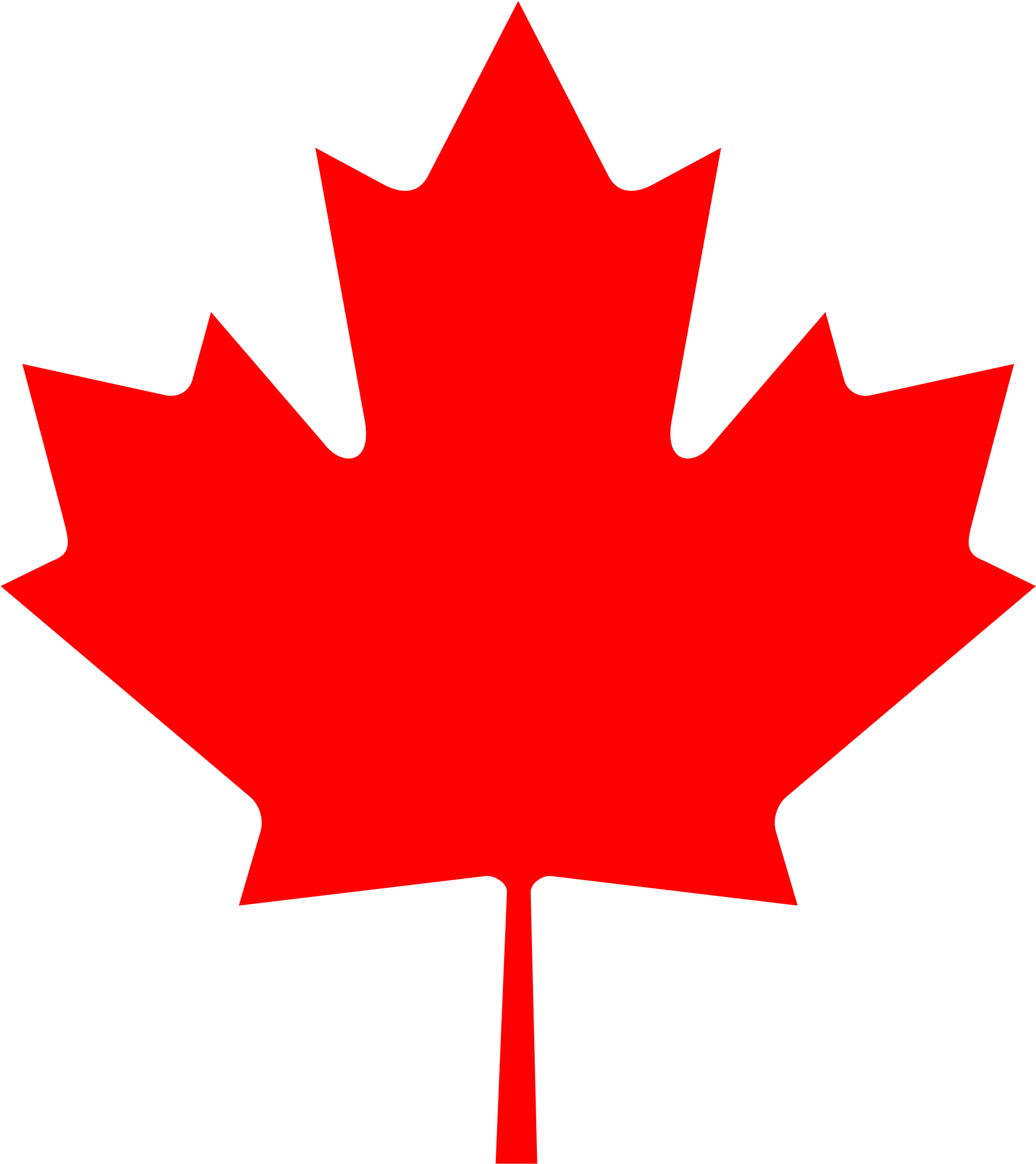 Open - Canadian Maple Leaf Clip Art (2000x2260)