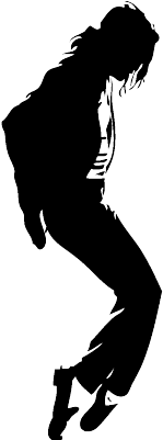 Michael Jackson I'm Not Certain How It Came Up But - Michael Jackson Silhouette (400x400)