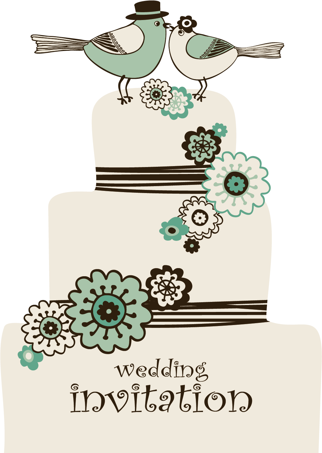 Wedding Invitation Wedding Cake Bridegroom - Wedding Invitation Wedding Cake Bridegroom (1500x1500)