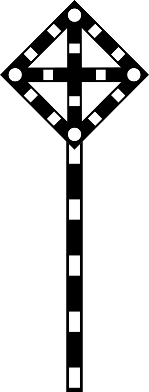 Sign "temporary Sign - Knife (344x900)