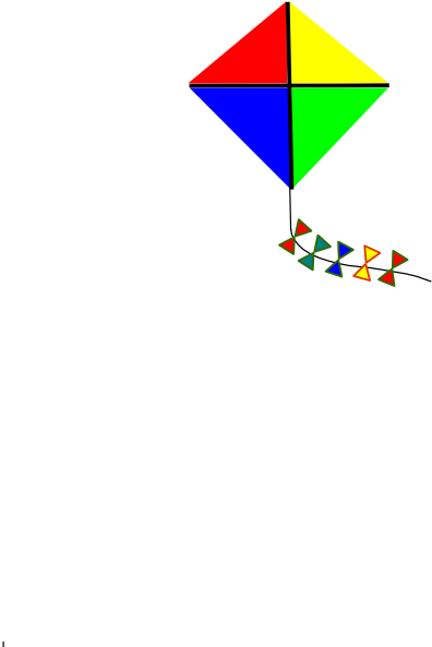 Diamond Kite Clipart - Diamond Kite Clipart (396x593)