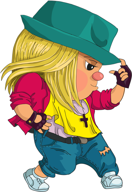 Cartoon Hip-hop Dance Breakdancing - Cartoon Hip-hop Dance Breakdancing (658x800)