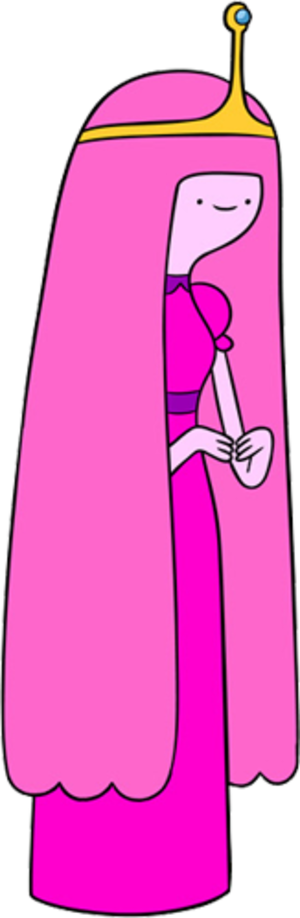 Princess Bubblegum - Adventure Time Princess Bubblegum Png (300x918)