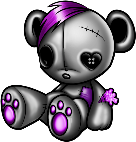 Bad Girl Elements - Cartoon (489x500)